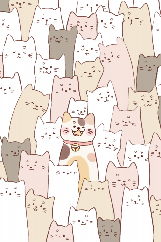 Cute Kitten lock von Xuan Thai