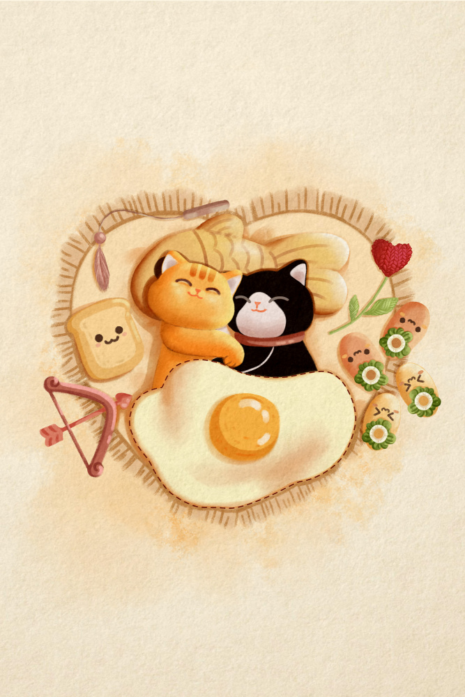 Cats in love von Xuan Thai