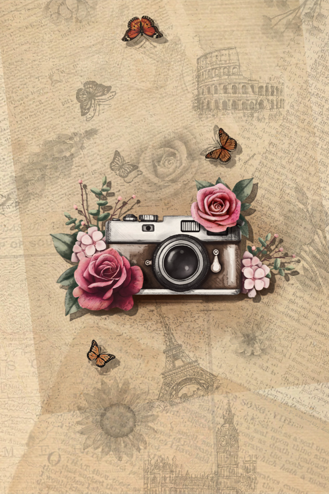 Vintage Camera von Xuan Thai
