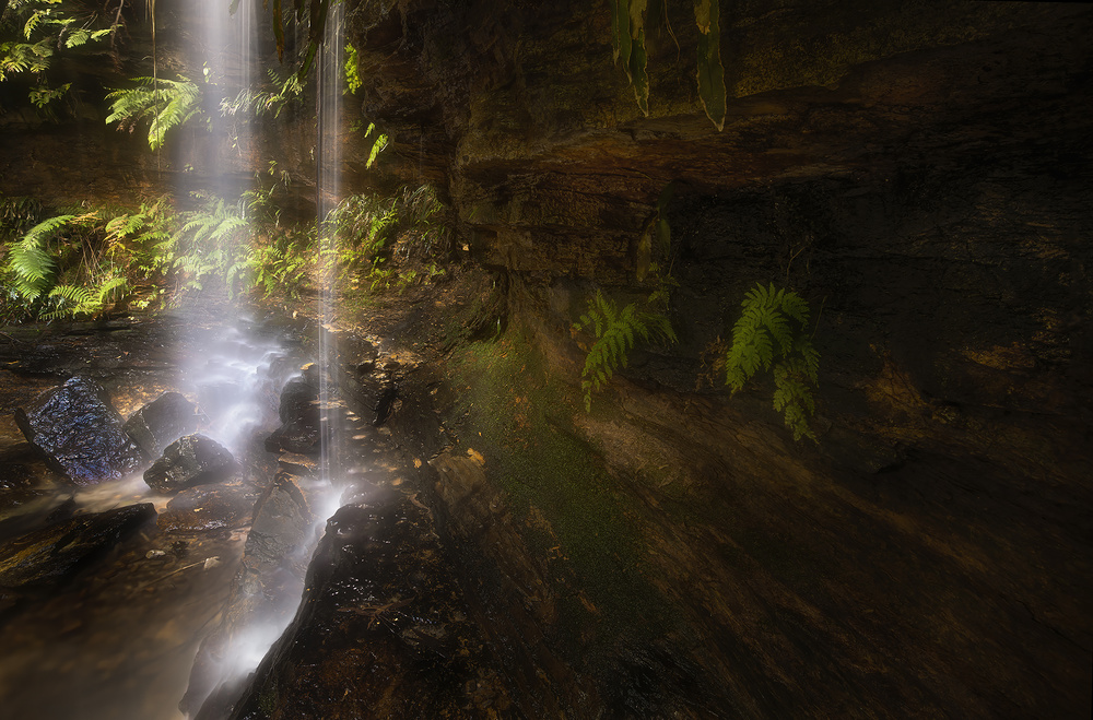 Hidden Waterfalls (2) von Yan Zhang