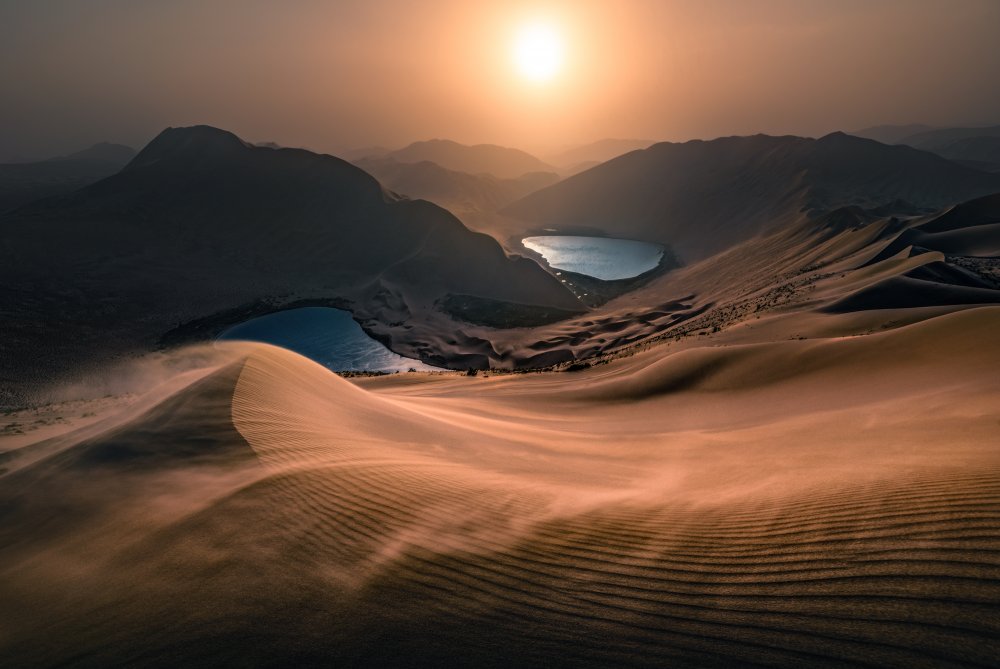 A Sand Storm in Desert von YantingLiu 刘白