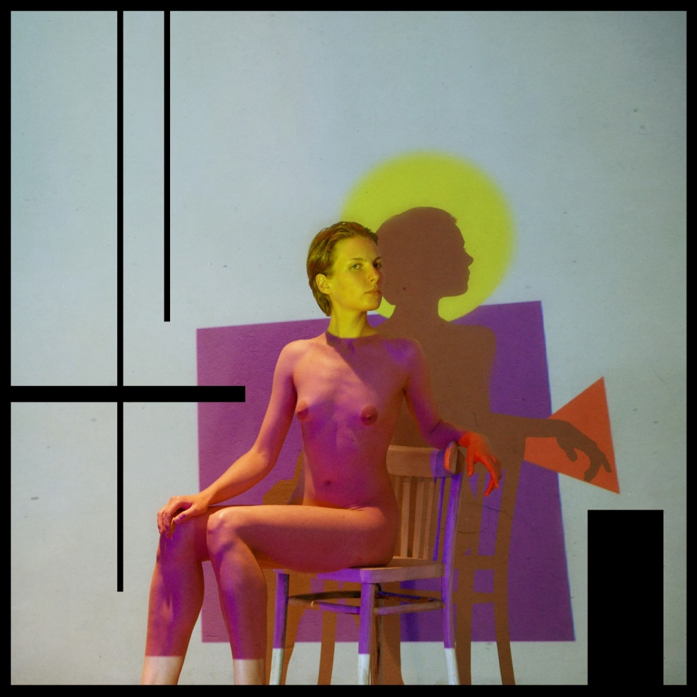 portrait with red hand von Yaroslav Vasiliev-Apostol