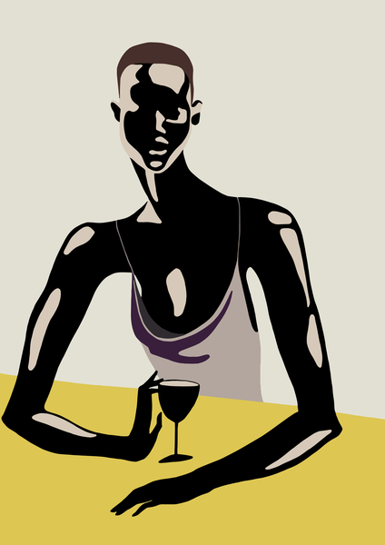 Untitled Portrait von Yi Xiao Chen