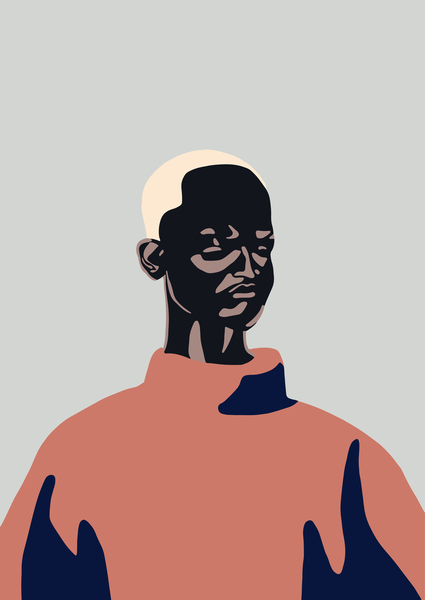 Untitled Portrait von Yi Xiao Chen