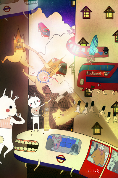 City escape von Yoyo Zhao