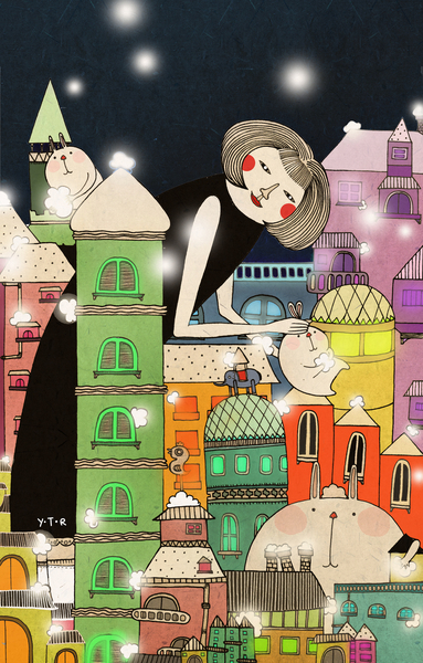 Mouldy city von Yoyo Zhao