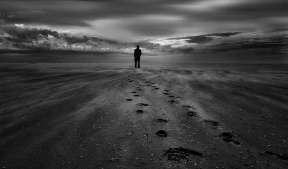 Solitude is the soul's bliss, embrace it! von Yvette Depaepe