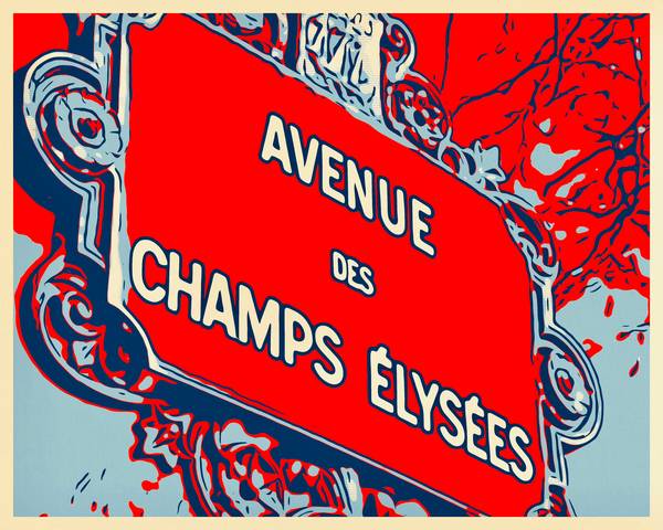 Paris, Avenue des Champ Elysees von zamart