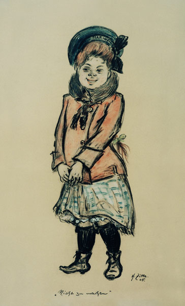 H.Zille, Nischt zu machen von Heinrich Zille