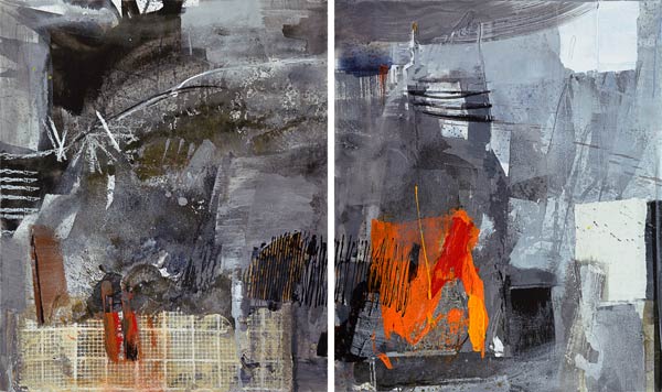 Diptychon - STURMTIEF von Zita Rauschgold